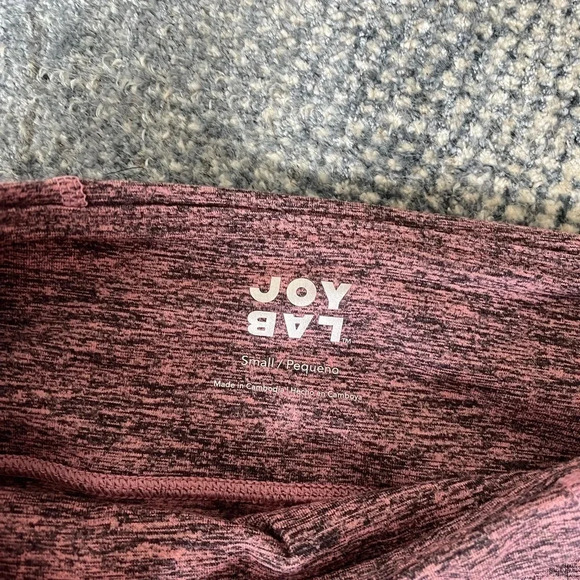 JoyLab leggings Size Small Pink Athleisure Running Yoga - Picture 3 of 3